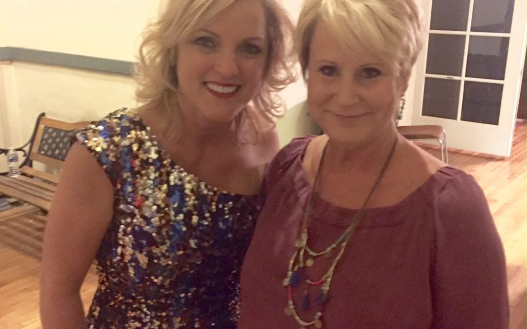 York South Carolina with my friend Rhonda Vincent- Queen of Bluegrass!