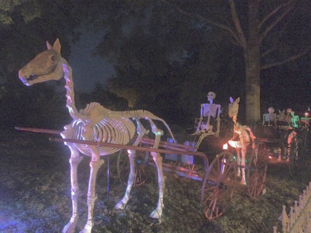 Civil War Captain John Odell’s House transformed into Halloween House